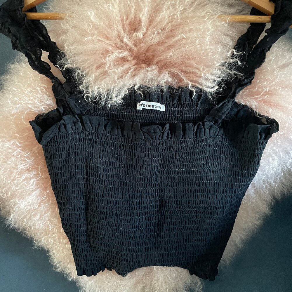 Reformation Square Neck Top